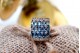 Anel em ouro com lascas de diamante