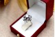 Anel em ouro com lascas de diamante