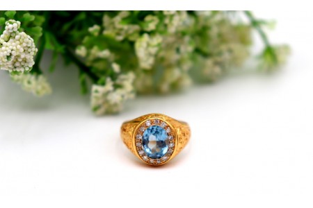  Anel de curso (Solicitadoria) em ouro amarelo com diamantes (14) 