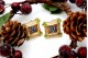 Brincos em ouro com diamantes (32) em talhe brilhante, topázios azuis 