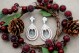 Brincos em ouro em forma de gota com (150) diamantes em talhe brilhante 8/8 