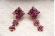 Brincos em ouro com (16) diamantes em talhe brilhante