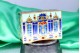Caixa de rapé em ouro com esmaltes e Taj mahal profusamente relevado