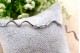 Colar em ouro branco em forma de zig-zag com lascas de diamantes 
