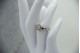 Conjunto de crucifixo e anel em ouro branco com diamantes