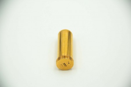 Caixa de toilette para batom em ouro amarelo