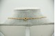 Gargantilha em ouro amarelo com safiras australianas lapidadas, diamantes (9) em