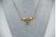 Gargantilha de ouro amarelo com diamantes (13) em talhe brilhante (8/8) 
