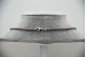 Gargantilha de ouro bicolor com crucifixo com diamantes (24) em talhe brilhante 