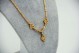 Gargantilha articulada em ouro amarelo com diamantes (61) em talhe brilhante 8/8