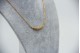 Gargantilha em ouro bicolor com diamantes (31) em talhe brilhante 8/8 