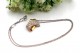 Medalha - pingente em ouro bicolor com diamantes (29) em talhe brilhante 8/8.