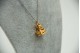 Medalha -  pingente em ouro amarelo com miniatura da Torre de Belém