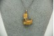 Medalha - Pingente miniatura do Padrão dos Descobrimentos em ouro bicolor
