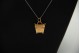 Medalha - Pingente miniatura emm ouro de amarelo de lancheira
