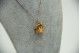 Medalha - Pingente em ouro amarelo de miniatura de ferro de engomar