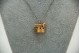 Medalha - Pingente em ouro amarelo de miniatura de ferro de engomar