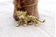 Pregadeira em ouro em forma de tigre profusamente definido, com diamantes (20)