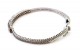 Pulseira em ouro branco com diamantes em talhe brilhante.