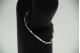 Pulseira de ouro branco articulada com diamantes (15) diamantes em talhe brilhan
