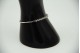 Pulseira de ouro branco articulada com diamantes (48) em talhe brilhante 8/8.