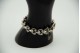 Pulseira com diamantes articulada de ouro branco