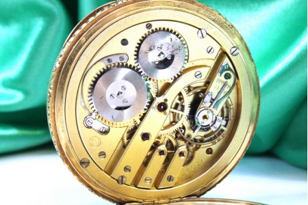 Relógio de bolso em ouro Internacional Watch