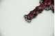 Cruz em ouro e prata com diamantes (99) em talhe brilhante e rubis 