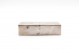 Caixa em prata com gravados vegetalistas na tampa e interior dourado