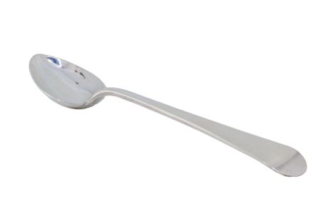 Colher de arroz e de servir em prata lisa