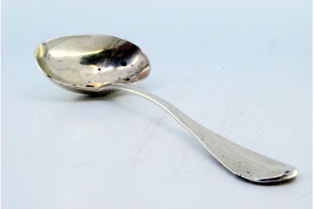 Concha em prata com cabo em prata escovada e caboa a expedir