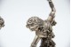 Estatuetas em prata de figuras de bailarinas 