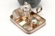 Conjunto para fumo em prata