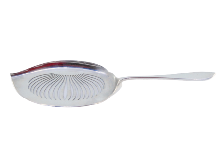 Espátula para serviço de peixe em prata