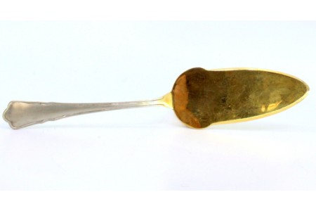 Espátula de serviço de bolo em prata