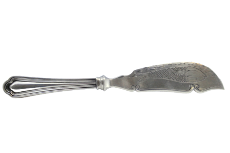 Faca de peixe em prata