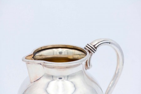 Jarro para vinho em prata lisa