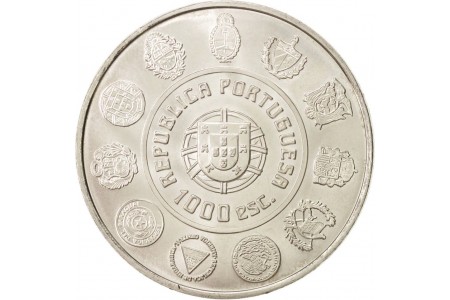 Moeda em prata O Homem e o seu Cavalo