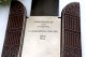 Placa comemorativa em prata do 22º aniversário da nova sede da bolsa de Lisboa
