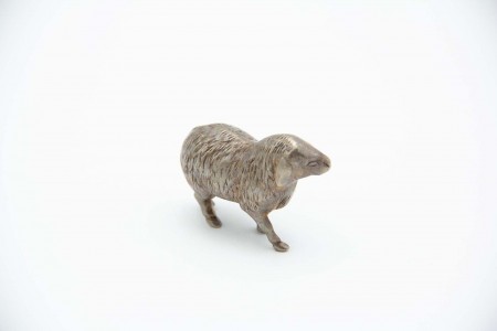 Miniatura de ovelha em prata