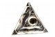 Palmatória em prata em forma triangular