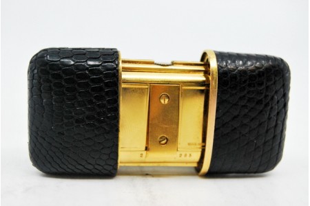 Relógio de viagem Movado Vintage de corda manual corrediça dos anos sessenta